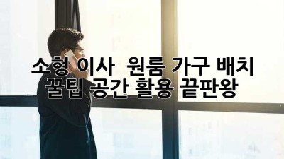 소형 이사 & 원룸 가구 배치 꿀팁🍯 공간 활용 끝판왕!